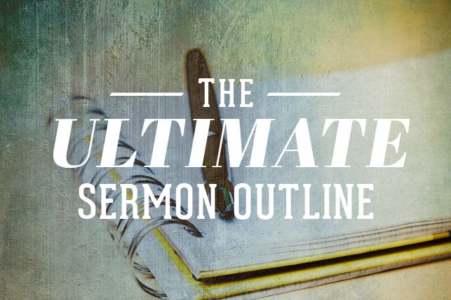 4 Fundamentals of a Baptist Sermon Outline